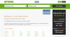 Desktop Screenshot of mytown.ie